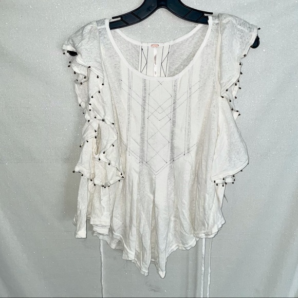 Free People Tops - NWT FREE PEOPLE Linen Blend Boho Tunic Top